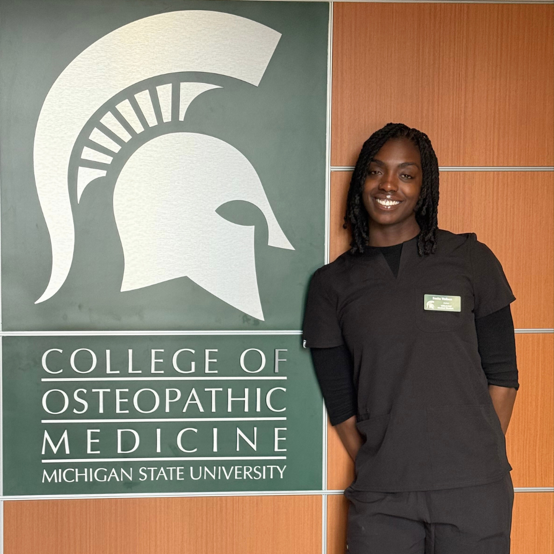 Pre-Health alumna, Sasha