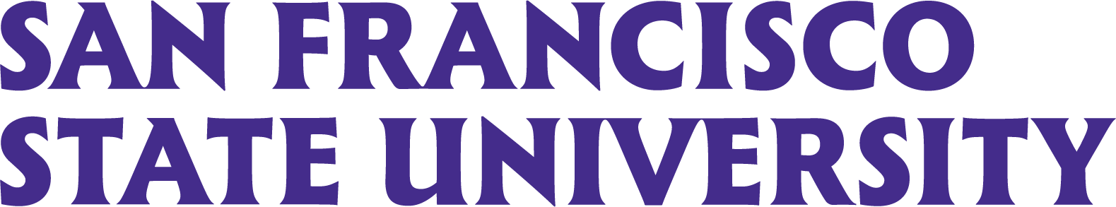 San Francisco State University Wordmark