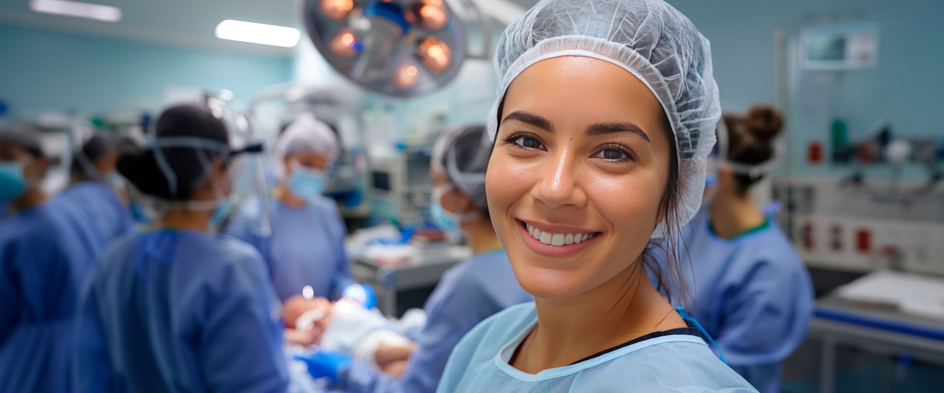Surgical Tech in the operating room