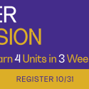 SFSU WINTER SESSION Earn 4 Units in 3 Weeks REGISTER 10/31